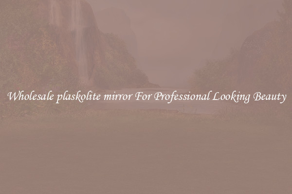 Wholesale plaskolite mirror For Professional Looking Beauty