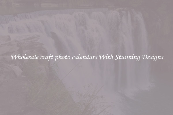 Wholesale craft photo calendars With Stunning Designs