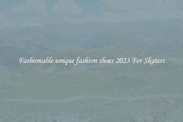 Fashionable unique fashion shoes 2023 For Skaters