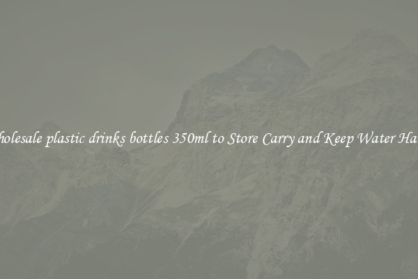 Wholesale plastic drinks bottles 350ml to Store Carry and Keep Water Handy