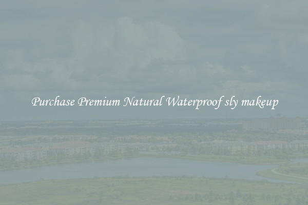 Purchase Premium Natural Waterproof sly makeup
